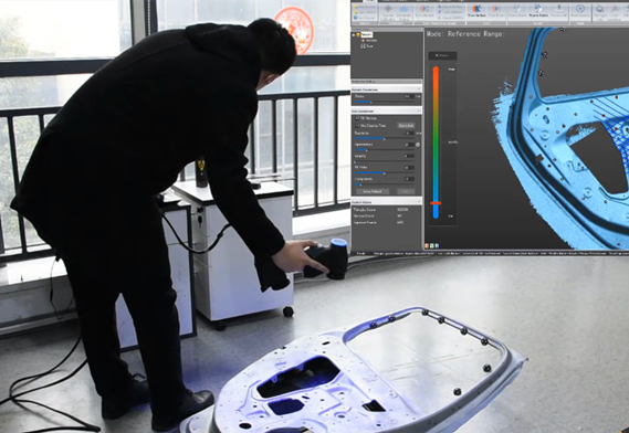 3D 레이저 스캐너용 사진 측량 시스템