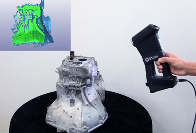 반사 마커를 사용한 3D 스캔 포지셔닝