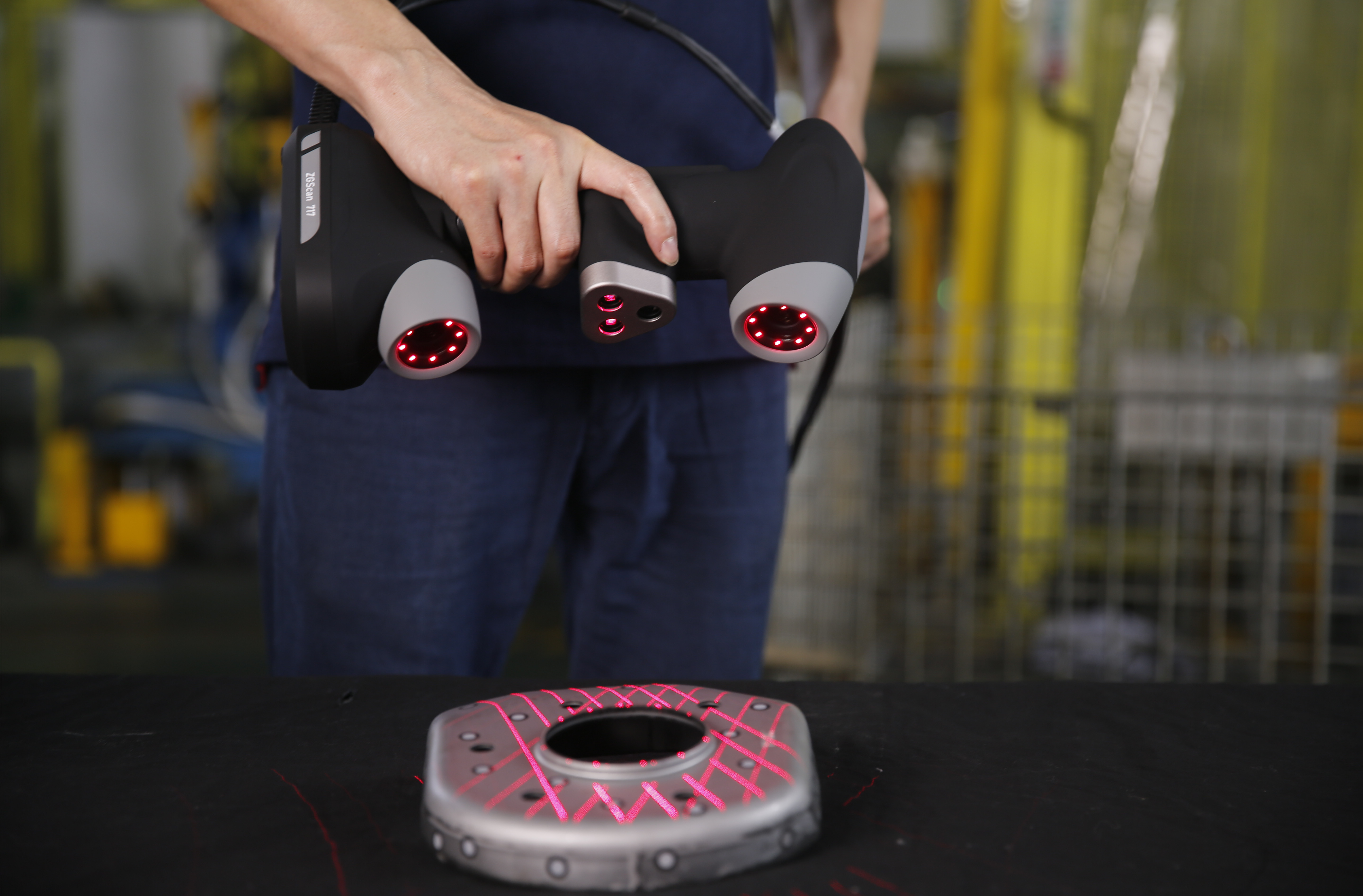 자동차 부품 3D 검사용 3D 스캐너