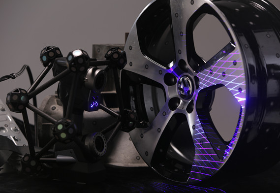 마커가 있는 3D 스캐닝, 마커가 없는 3D 스캐닝