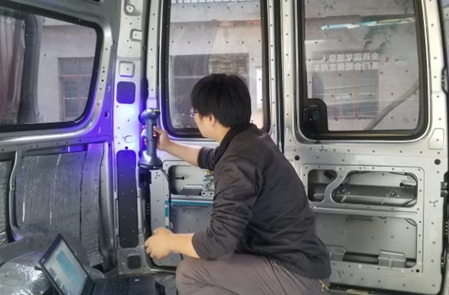 작업장 환경의 검사 솔루션을 위한 3D 스캐너