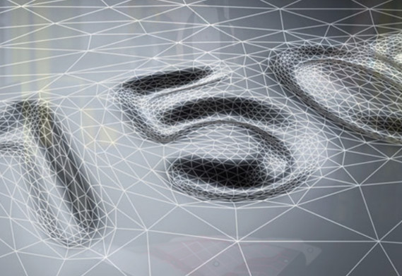 듀얼 고품질 카메라가 있는 3D 스캐너