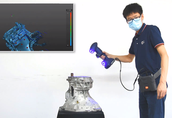 휴대용 3D 스캐너 용 무선 3D 스캔 모듈