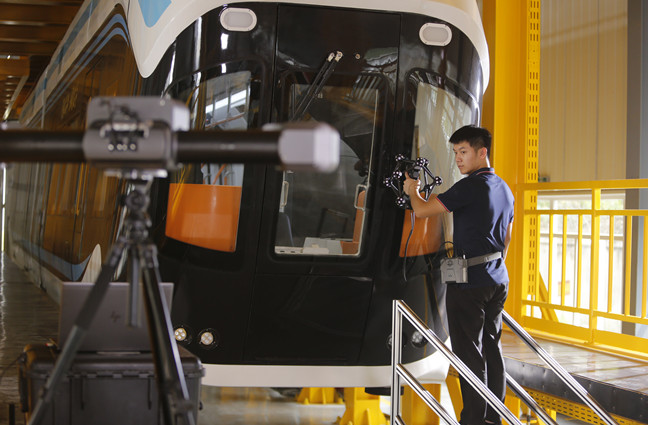 철도 산업을 위한 3D 스캐닝